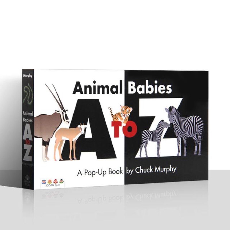 Jual animal babies alphabet pop up book - buku pop up alphabet | Shopee ...