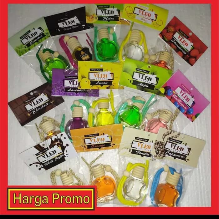 Jual Pewangi Botol Vleo Ready 15 Aroma Bubble Gum Stroberi Lemon