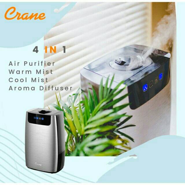 Jual Crane Humidifier Diffuser Purifier 4 in 1 | Shopee Indonesia