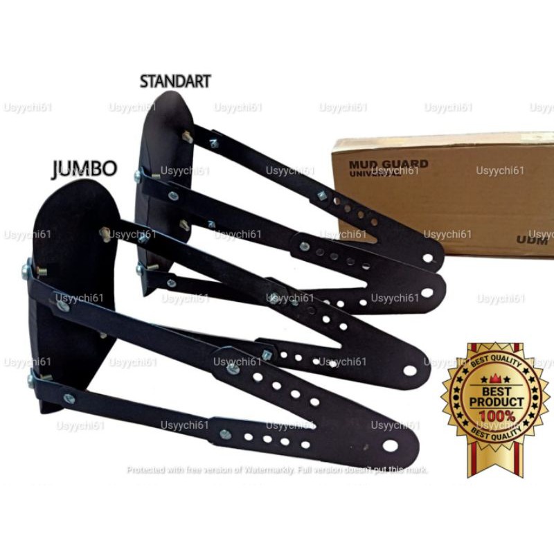 Jual (PROMO) MUD GUARD Custom Japstyle Bobber DLL Universal / Pelindung Lumpur Ban Belakang FULL