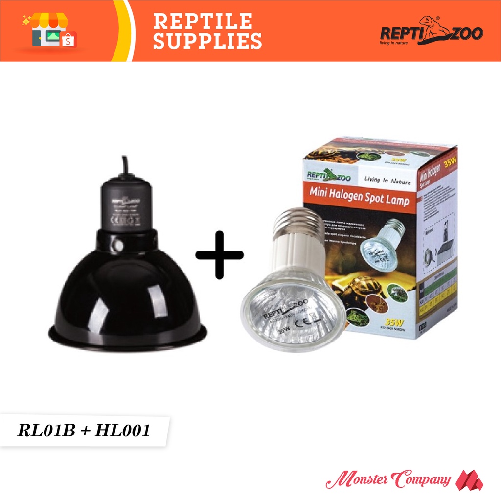 Jual Reptizoo Light Dome Deep 5,5" 75W Shopee Indonesia