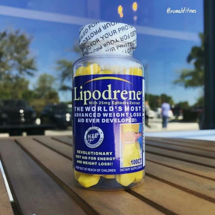 Jual ORIGINAL LIPODRENE KUNING EPHEDRA FAT BURNER Shopee Indonesia