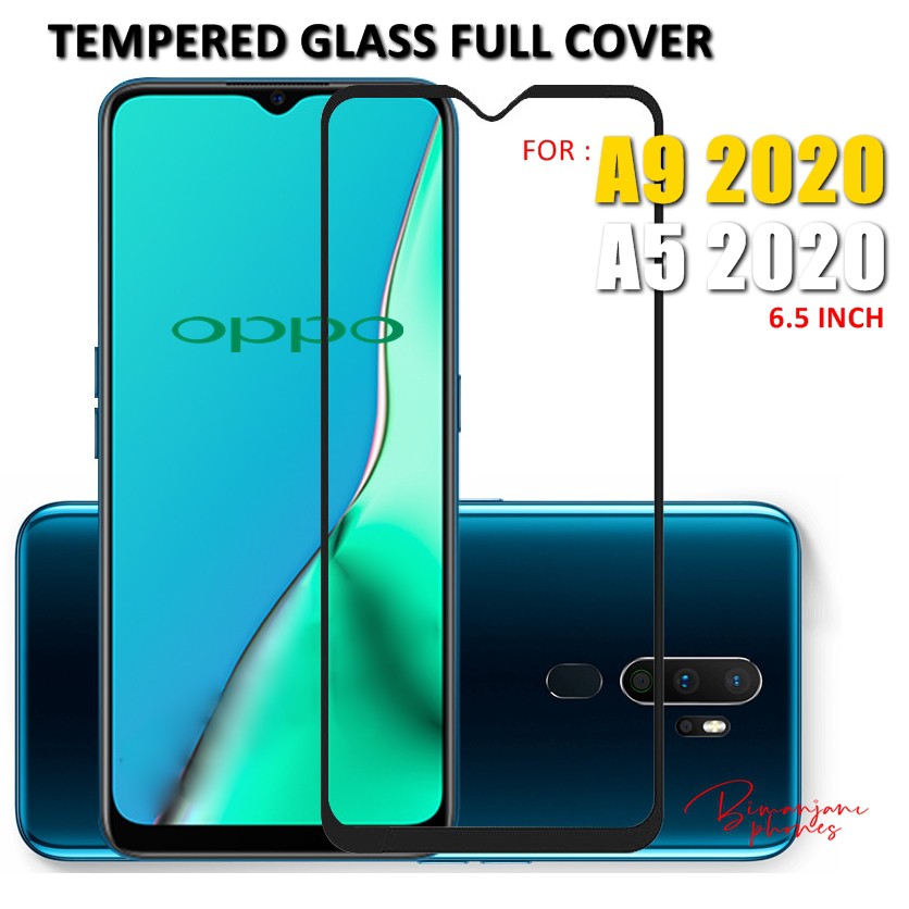 DD SON case friendly tempered Glass for Oppo A5 2020/Oppo A9 2020 [Full  screen Coverage except Edges] : : Electronics