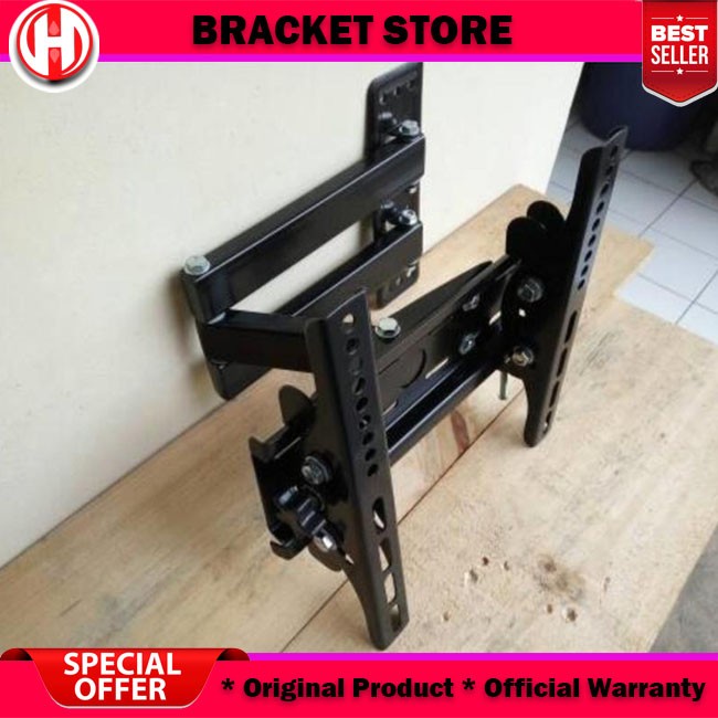 Jual Bracket tv/Brecket tv/Breket TV swivel 24 29 32 40 42 43 Inch ...