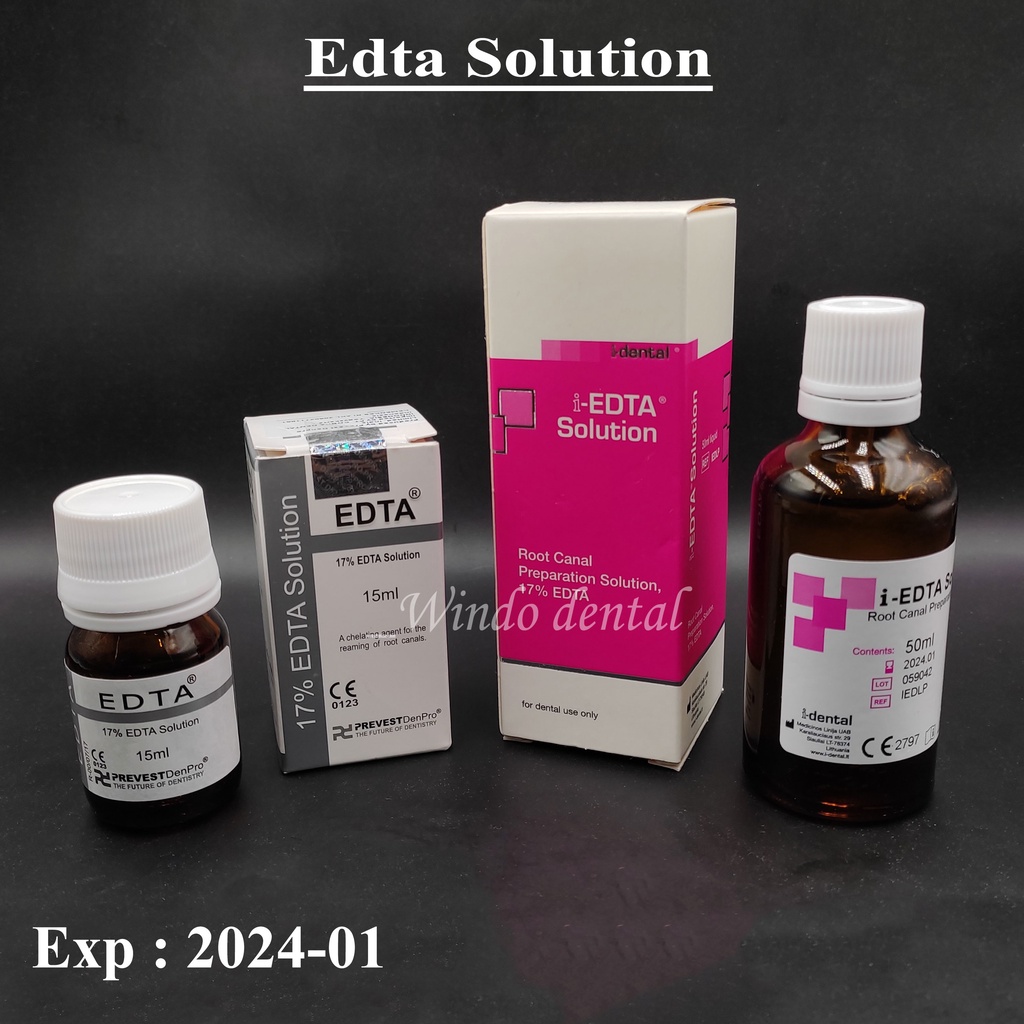 Jual DENTAL EDTA SOLUTION 17 / LARUTAN EDTA / EDTA CAIR / CAIRAN