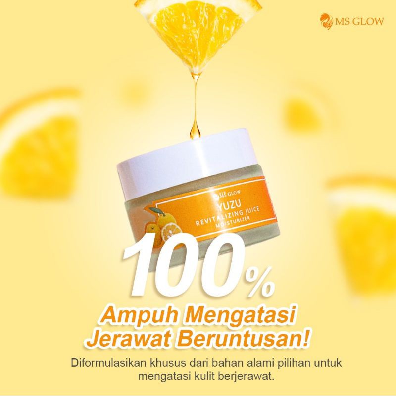 Jual (SIAP KIRIM) MS GLOW Yuzu Revitalizing Moisturizer | Shopee Indonesia