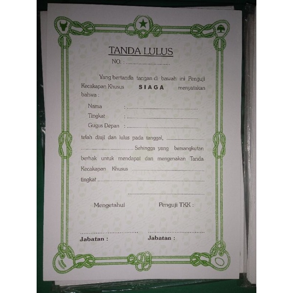 Jual SERTIFIKAT TKK | Shopee Indonesia