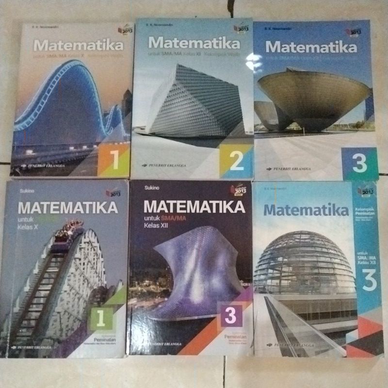 Jual MATEMATIKA SMA KELAS 1,2,3,10.11.12 X,XI,XII B.K. NOORMANDIRI ...