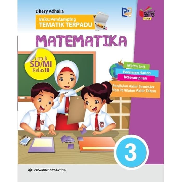 Jual BUKU MATEMATIKA KELAS 1 SD / BUPING MATEMATIKA SD KELAS 1 ERLANGGA ...