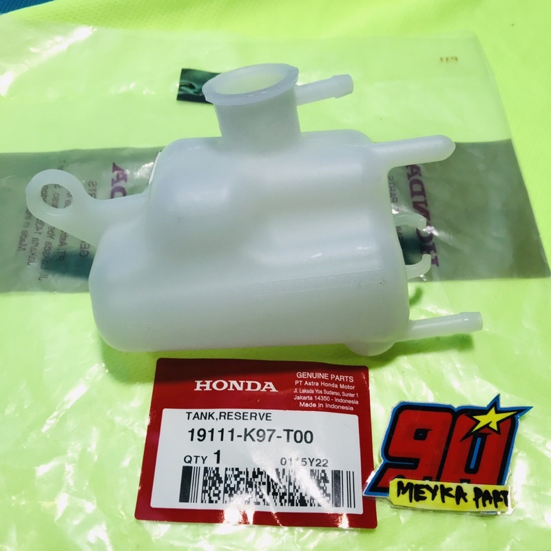 Jual Tabung Tank Tangki Reserve Tempat Air Radiator Pcx K Pcx Lokal Original Ahm Shopee