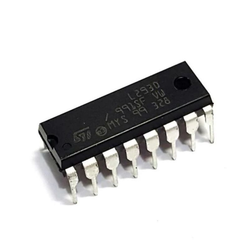 Jual l293d l293 l 293d 293 d dual DC motor driver H-bridge pwm | Shopee ...