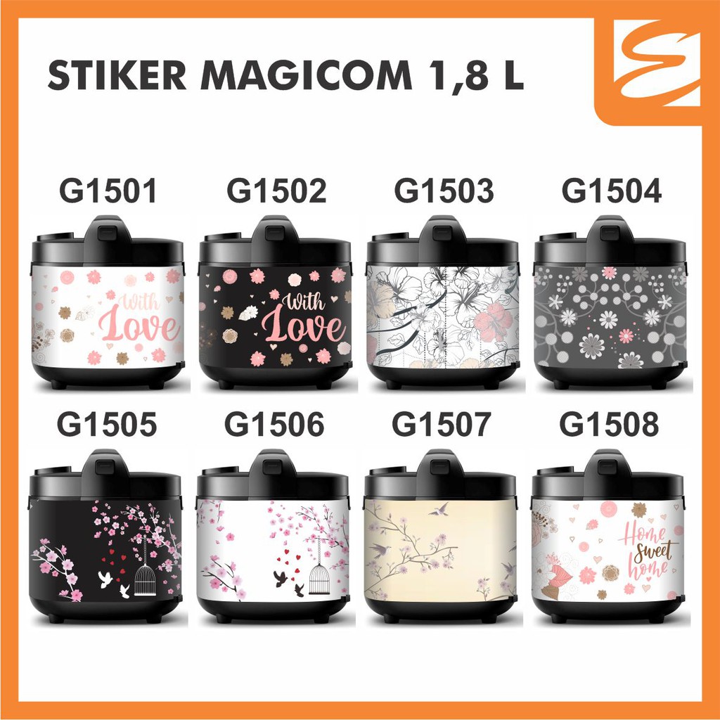 Jual Stiker magicom 1.8L - 90x20cm - bird cages | Shopee Indonesia