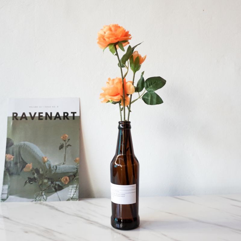 Jual Ravenart - Gustav | Bottle Vase | Vas Kaca Scandinavian | Vas ...