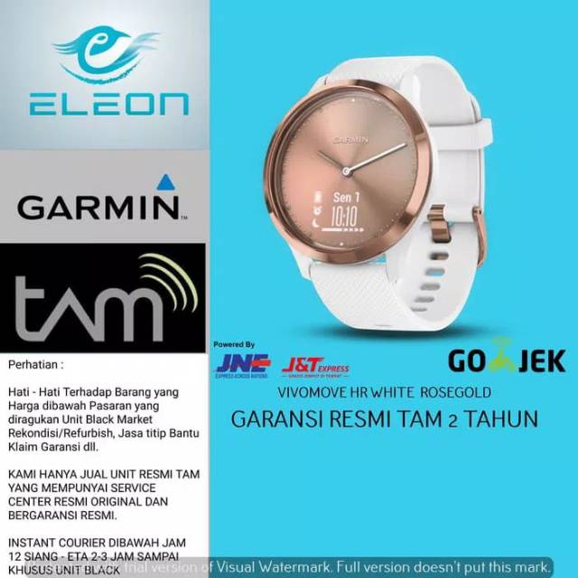 Garmin vivomove hr harga best sale