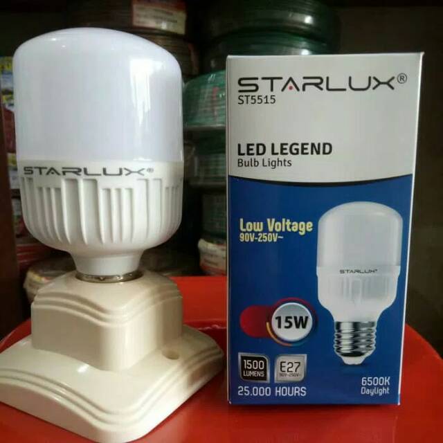 Jual Lampu Led Kapsul 15 Watt Bohlam Led Kapsul Hemat Energi Starlux ...