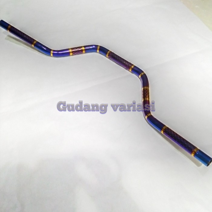 Jual MODEL UNIK stang fatbar tinggi PCX NMAX Vixion X ride TWOTONE BLUE ...