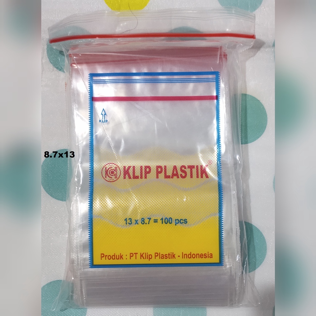 Jual Klip Plastik Top Quality 3x5 4x6 5x8 6x10 7x10 8x12