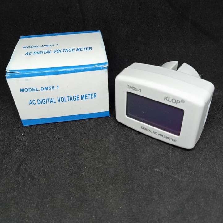 Jual Voltmeter AC Klop (Model Colok) | Shopee Indonesia