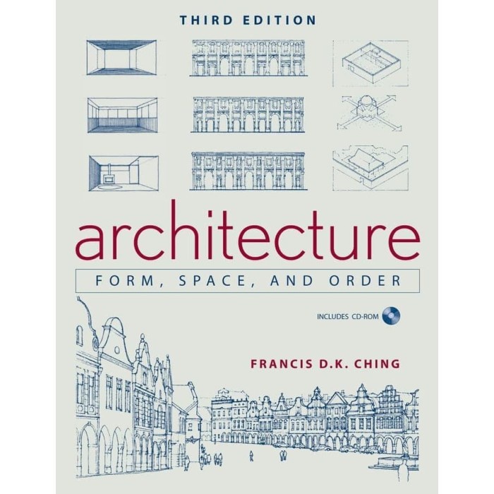 Jual BUKU BARU Architecture: Form, Space, And Order (3rd Edition ...