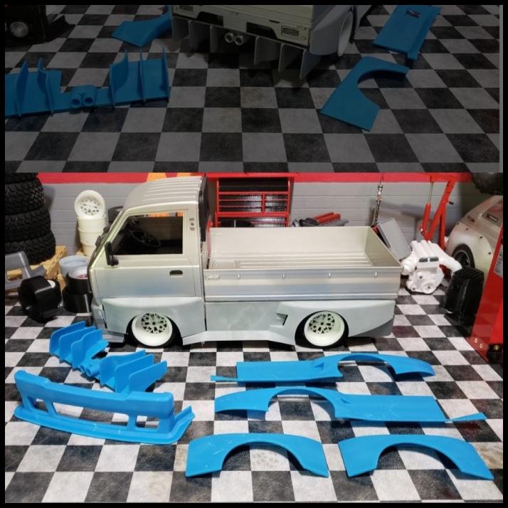 Jual (Ready) WPL D12 Bodykit, WPL D12 Body kit, R3Design | Shopee Indonesia