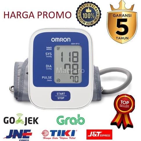 Jual OMRON HEM-8712 Tensimeter Digital Alat Ukur Tensi Tekanan Darah Lc ...