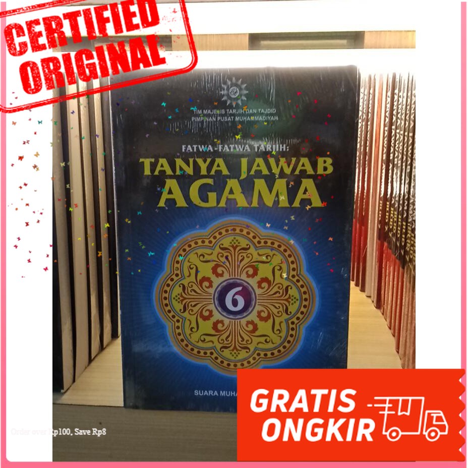 Jual Buku Tanya Jawab Agama Jilid 6 - BUKU TARJIH / BUKU MUHAMMADIYAH ...