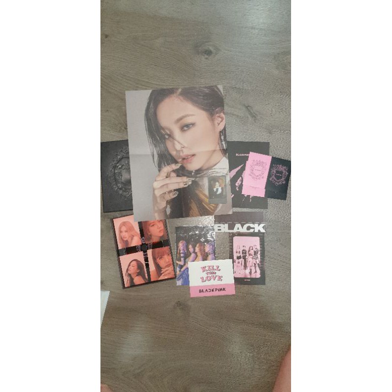 Jual Album Blackpink Kill This Love Unsealed Poster Dan Photocard Jennie Shopee Indonesia