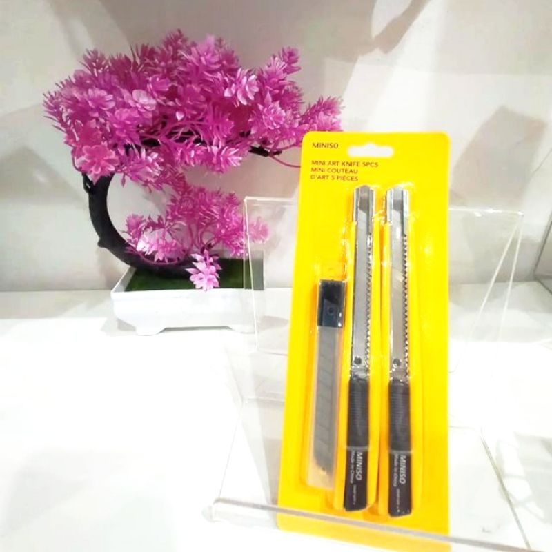 Jual MINISO MINI ART KNIFE / CUTTER | Shopee Indonesia