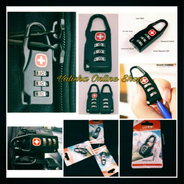 Jual Kunci Koper Pin 3 Digit | Shopee Indonesia