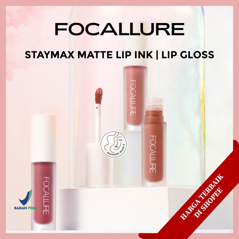 Jual Focallure Stay Matte Lip Ink Fa Lipstik Tahan Air Lip Gloss Fc Stay Matte