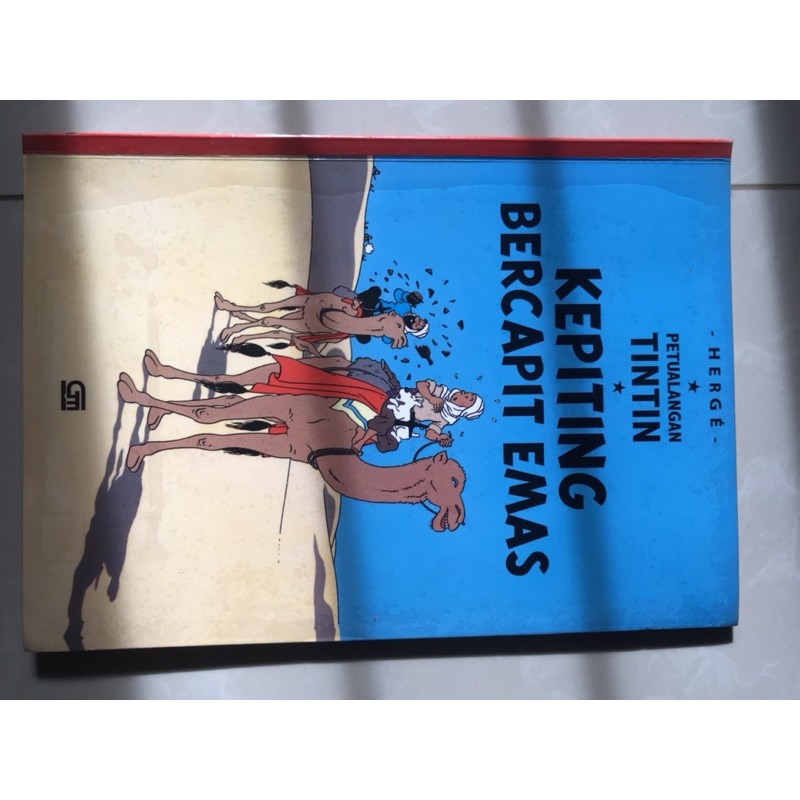 Jual Buku Petualangan Tintin Kepiting Bercapit Emas | Shopee Indonesia