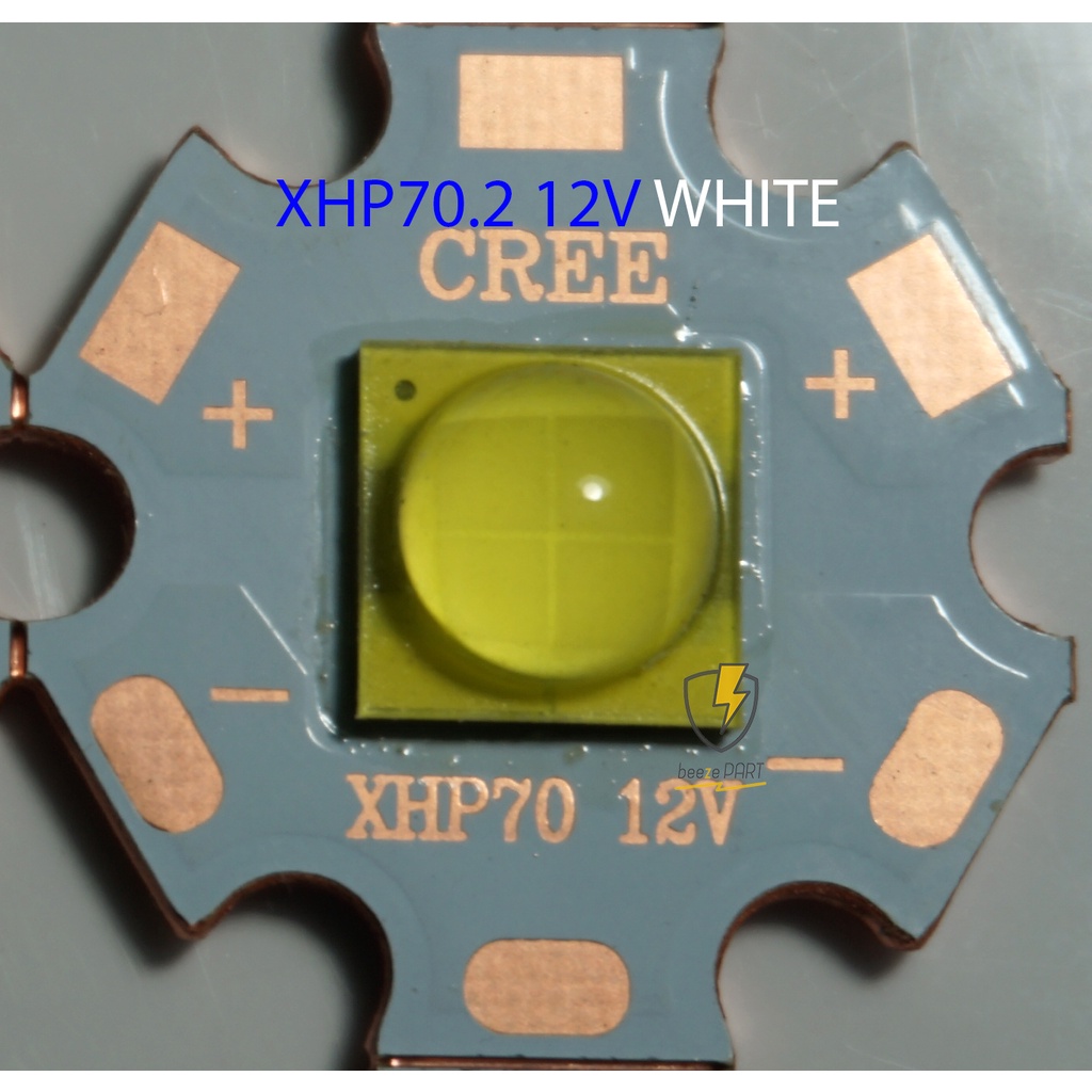 Jual LED HPL CREE XHP70 XHP70.2 3V 6V 12V 20W White dan Warm White ...