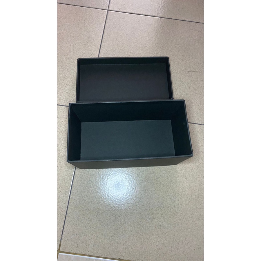 Jual HARD BOX HITAM UKURAN 21.5X10.5X10.5CM | Shopee Indonesia