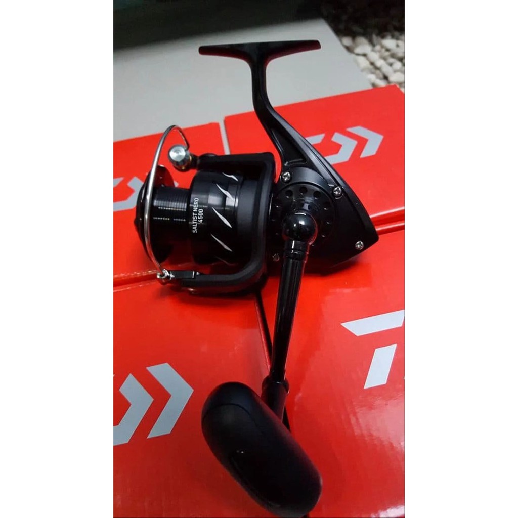 daiwa saltist 4500h nero Moulinet 4500 H Sports et Loisirs Super oferta carrete Daiwa Saltist