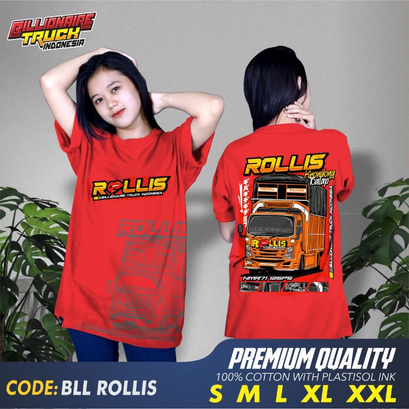 Jual Kaos Truk Rolis Mania 100 Original Product Billionaire Indonesia