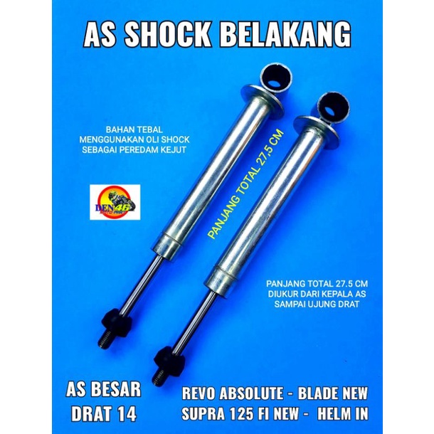 Jual As Hidrolis Shock Shok Skok Belakang Honda Revo Absolute Blade New Supra F New