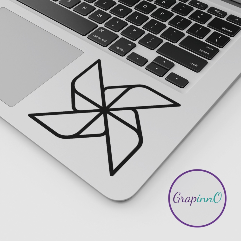Jual Decal Sticker Pinwheel Kincir Angin Origami Stiker Laptop | Shopee ...