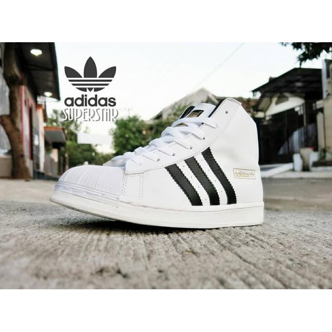 Harga sepatu 2025 adidas superstar high