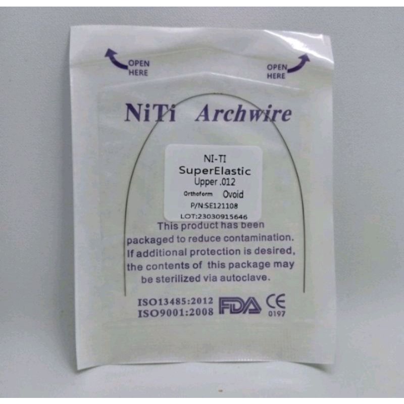 Molla Ortodontica 914 Mm Diametri Vari Molla A Spirale Aperta Ortodontica In Niti - Diametri 0.008/0.010/0.012/0.014 Pollici, Lunghezza 914 Mm Molla Per Apparecchio - Foto 9