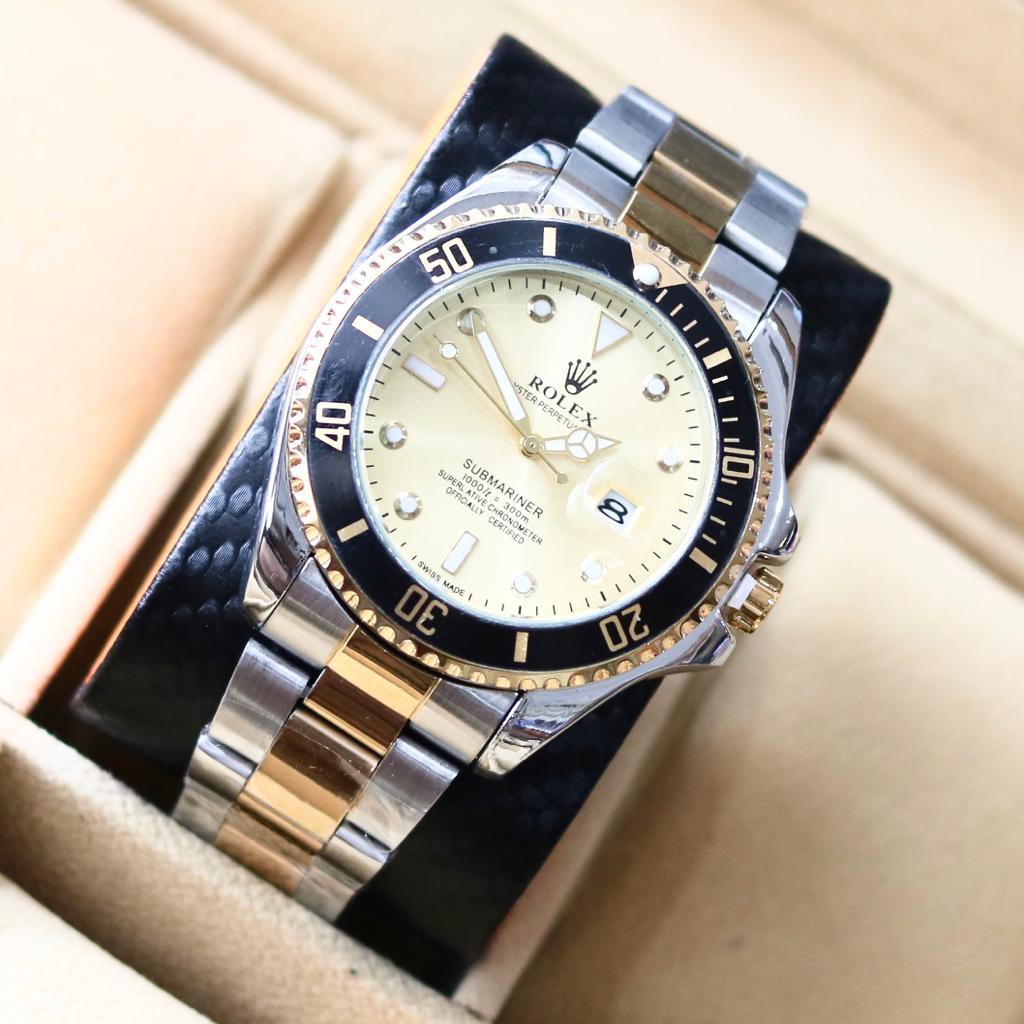 Jual JAM TANGAN PRIA ROLEX SUBMARINER DATE SPORT TANGGAL IMPOR MURAH STAINLESS STEEL SUBMARINE Shopee Indonesia