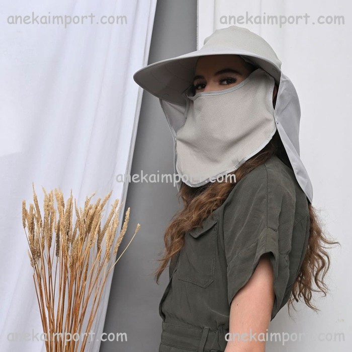 Jual Topi Pantai Gelombang Lebar Murah Import Simple Rotan G0X0 Mudah ...