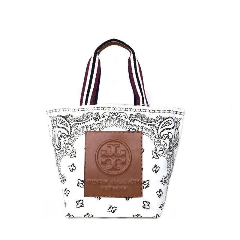 Gracie printed canvas discount tote