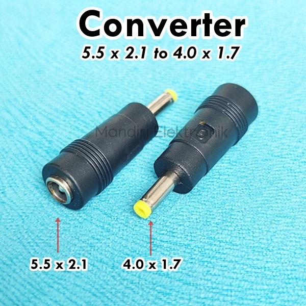 Adaptateur Secteur Mâle DC 4.8x1.7mm - Lot De 2 Connecteurs Pour Remplacement Ou Fabrication De Câbles - Blanc