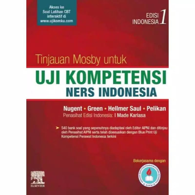 Jual Buku Tinjauan Mosby Untuk Uji Kompetensi Ners Indonesia Ukom Ukni Shopee Indonesia