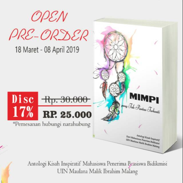 Jual Buku Antologi Kisah Inspiratif Keluarga Besar Mahasiswa Bidikmisi ...