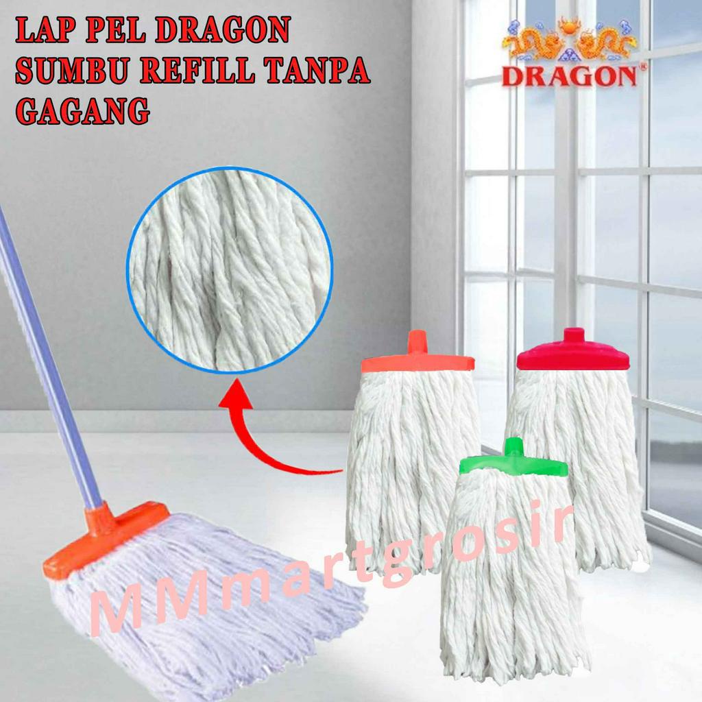 Jual Lap Pel Dragon / Kain Pel Tanpa Gagang / Lap Pel Sumbu Refill ...