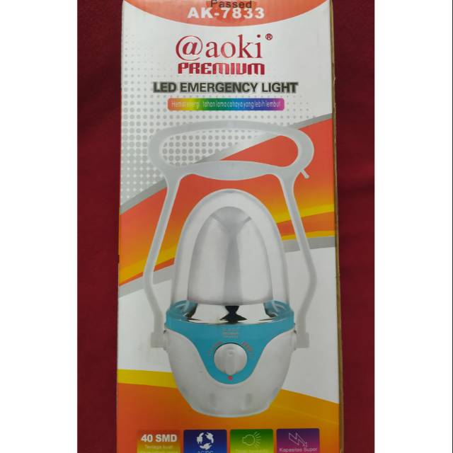 Jual Lampu Emergency Aoki Led Emergency | Shopee Indonesia