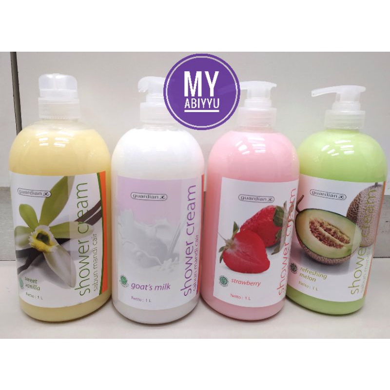 Jual GUARDIAN SHOWER CREAM 1LITER Shopee Indonesia