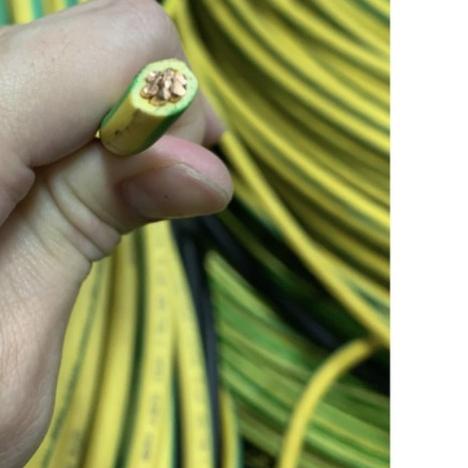 Jual Kabel Grounding Mm Kabel Nya Tunggal Kuning Hijau Grounding