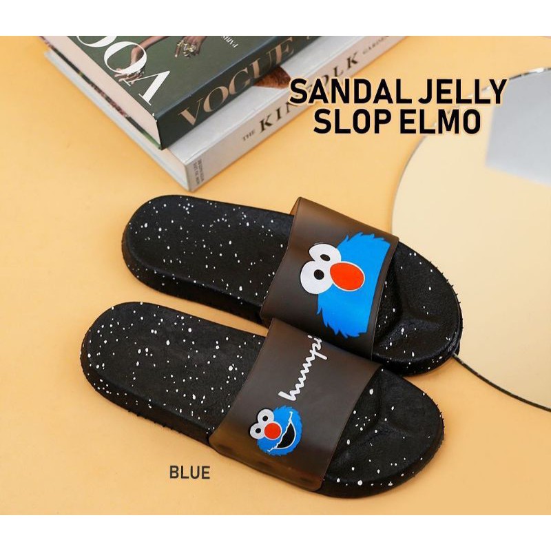 Jual Sandal Jelly Slop Elmo Shopee Indonesia